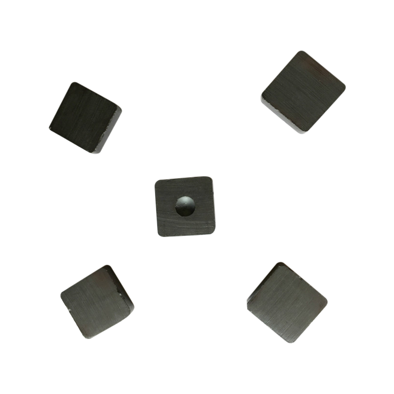Square Counterbore Square Ferrite Permanent Magnet